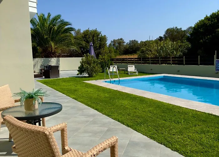 Rose Ground Floor - Private Swimming Pool Garden * Koskinou (Rhodes)